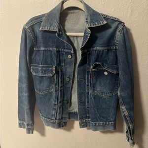 Vintage 1950’s Levi’s 507XX Type II Denim Jacket-Big E Selvedge